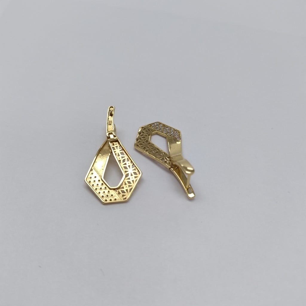 ARETES PAR ORO 14 K 6 GRMS (SEMINUEVO)
