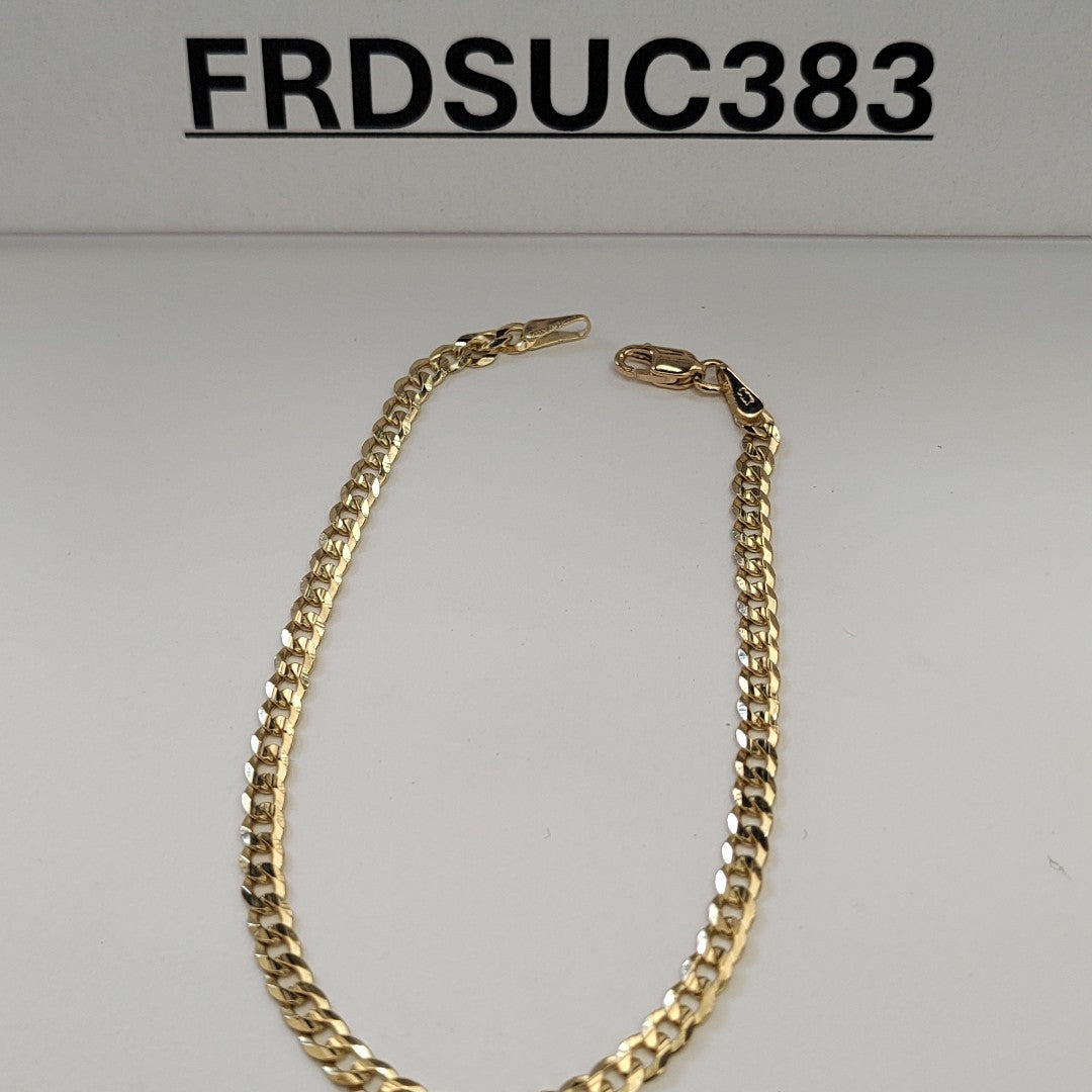 PULSERA BARBADA 14K 18 CM 3.2 GR (NUEVO)
