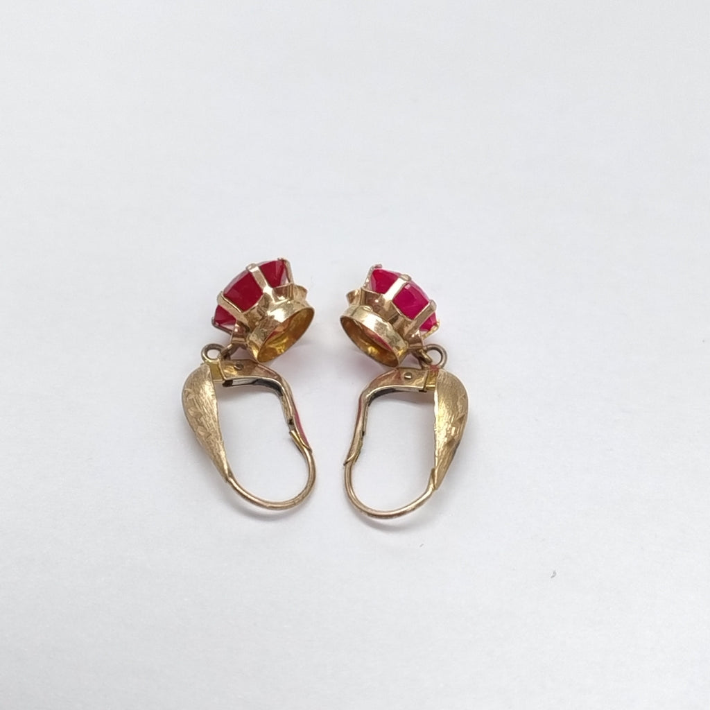 ARETES PAR ORO 8 K 2.2 GRMS (SEMINUEVO)