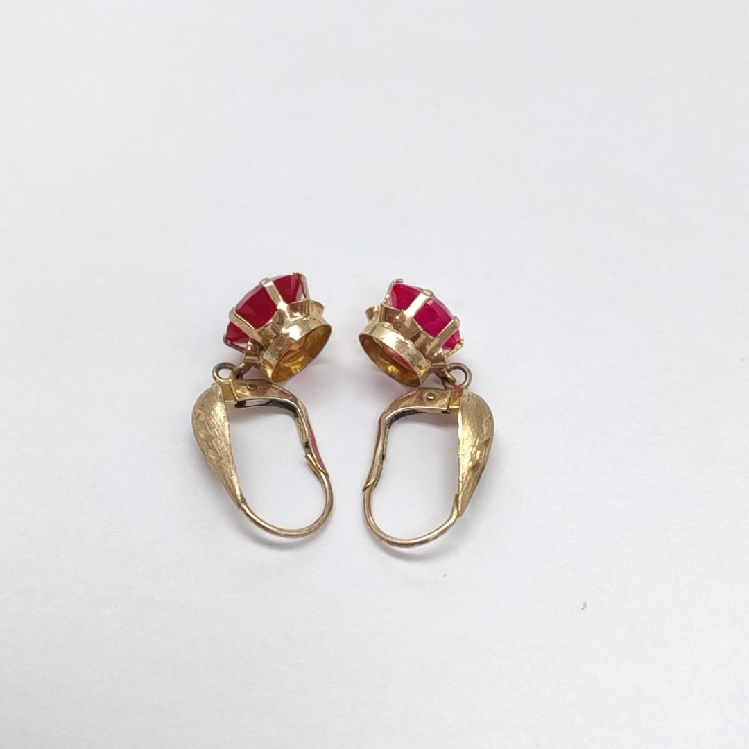 ARETES PAR ORO 8 K 2.2 GRMS (SEMINUEVO)