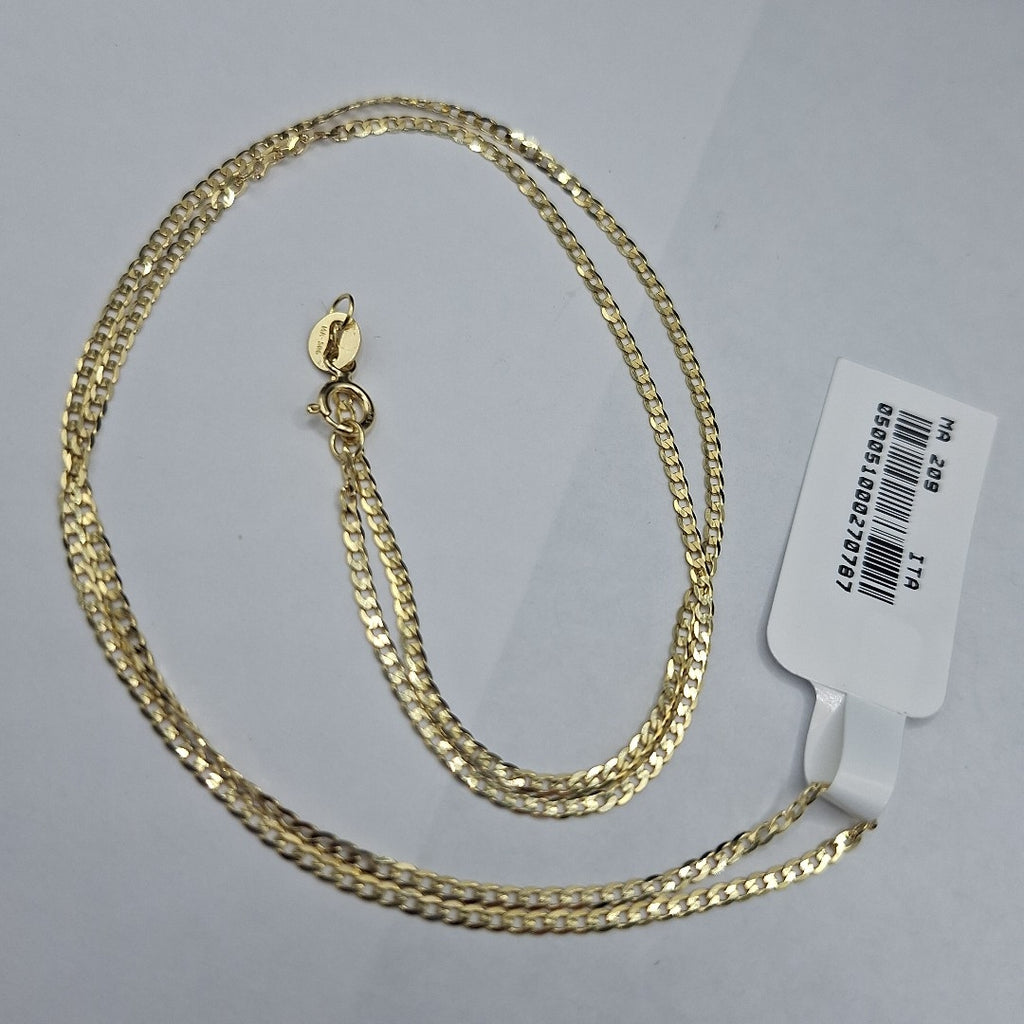 CADENAS BARBADA AMARILLA ORO 14K 2 (NUEVO)