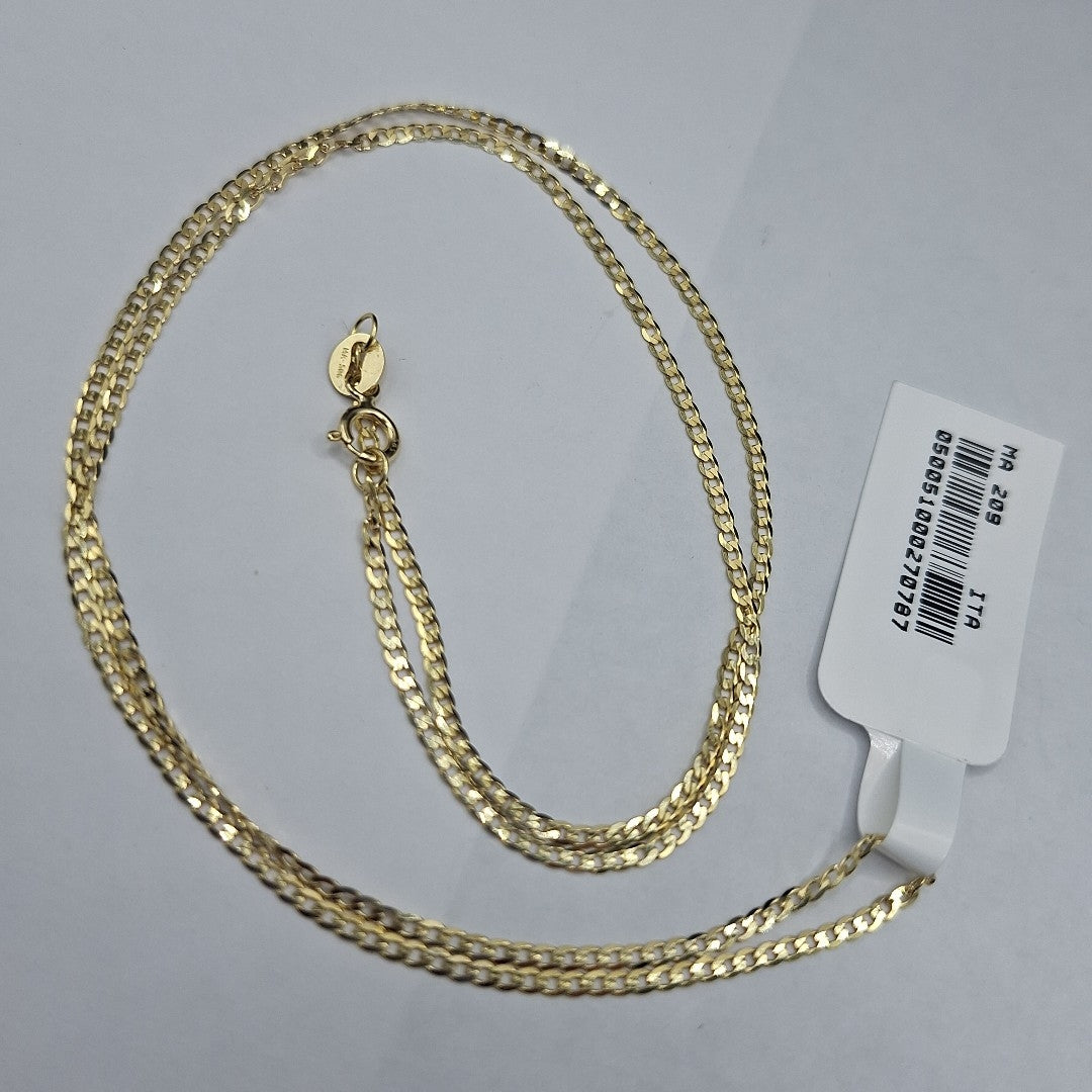 CADENAS BARBADA AMARILLA ORO 14K 2 (NUEVO)