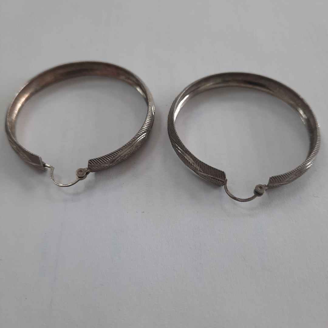 ARRACADAS PAR PLATA 7.6 GRMS (SEMINUEVO)