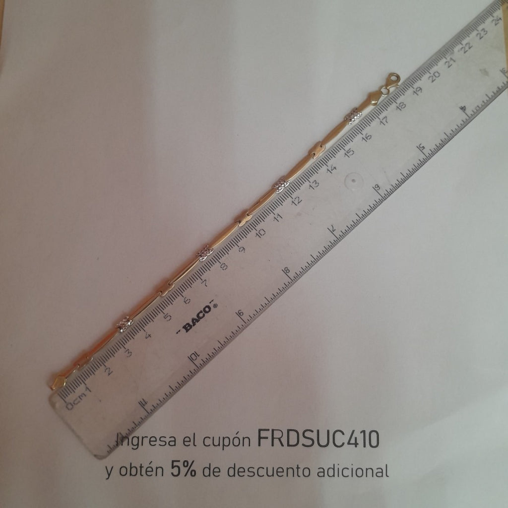 PULSERA ORO 14 K 4,80 GRMS (SEMINUEVO)