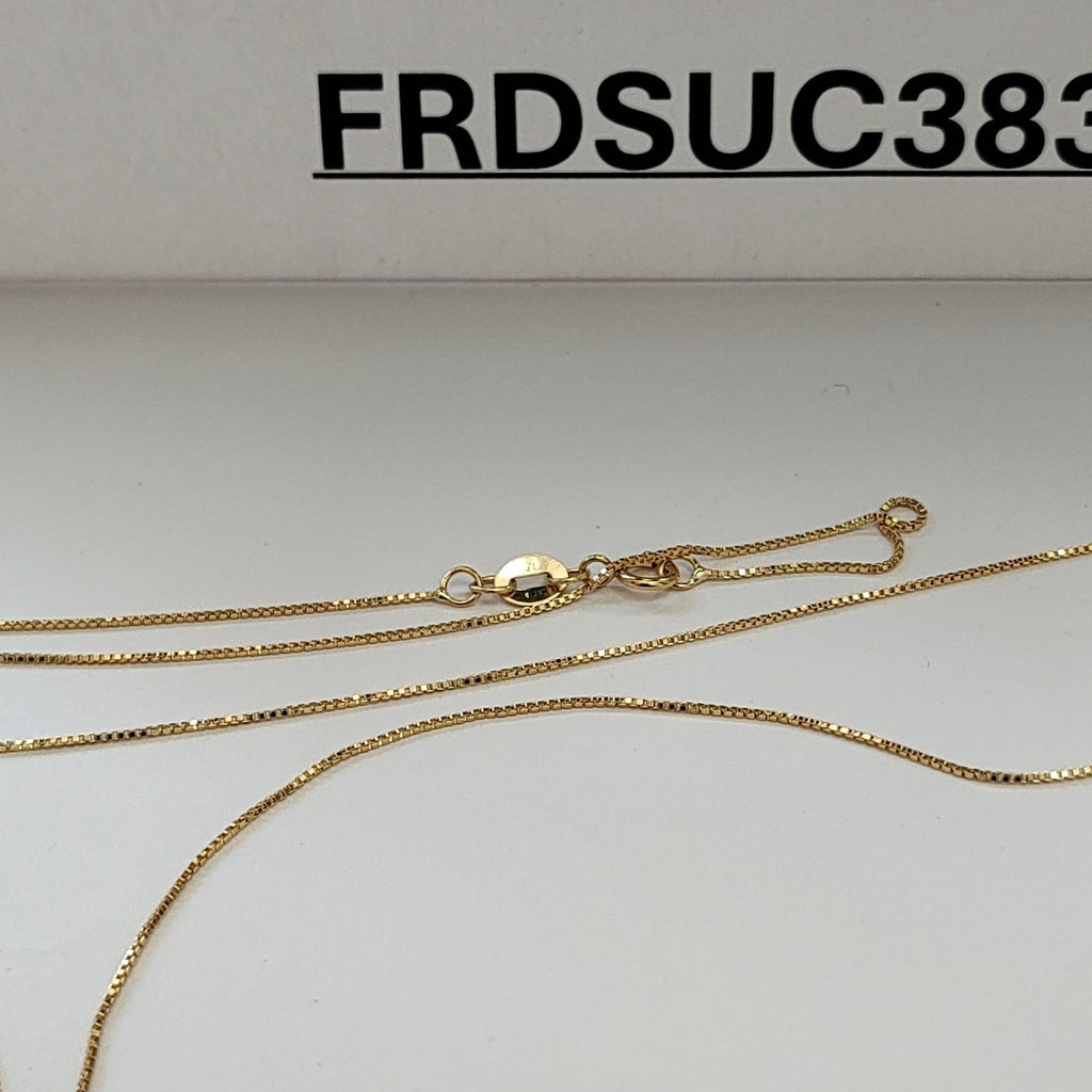 CADENA VENECIANO 14K 55 CM 1.7 GR (NUEVO)