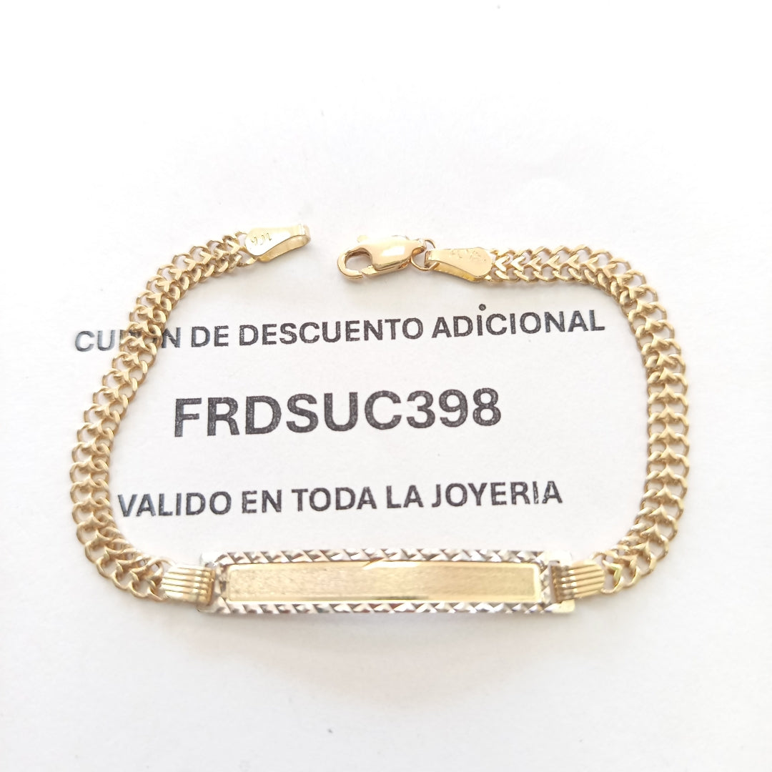 ESCLAVA ORO 10 K 4.6 GRMS (SEMINUEVO)