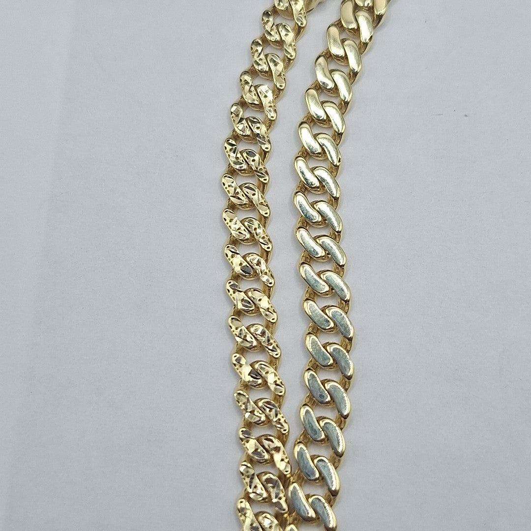 PULSERA MONACO ORO 10K 4.3 (NUEVO)