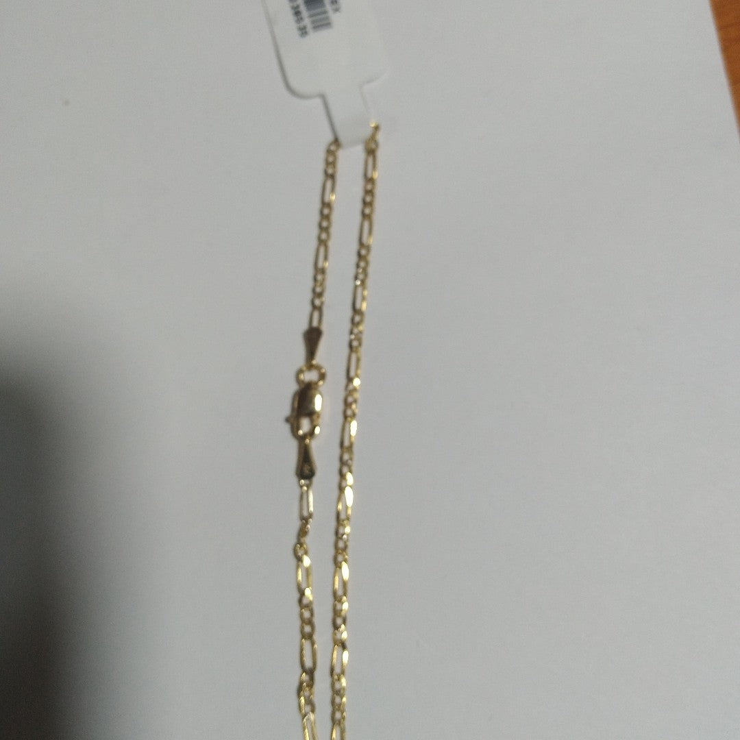 PULSERA 3X1 DIAMANTADA 14K 18 CM 1.5 GR (NUEVO)