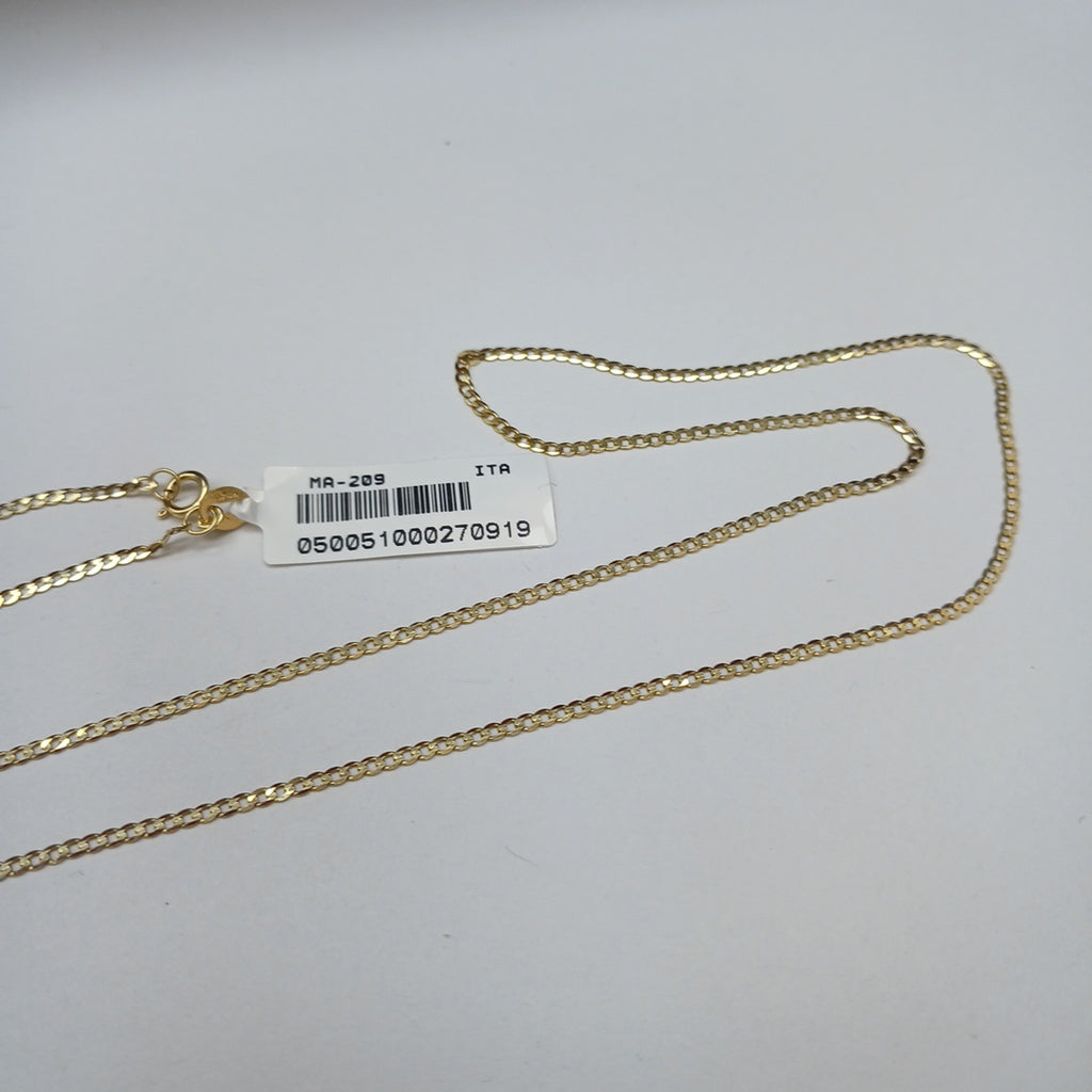 CADENAS BARBADA AMARILLA ORO 14K 2 (NUEVO)