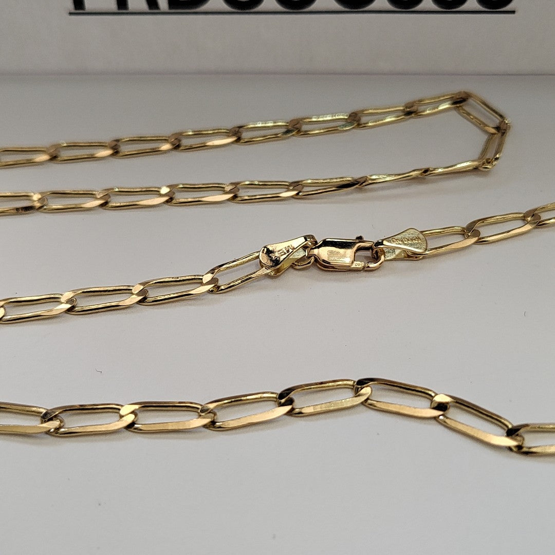 CADENA ESLABONES 14K 55 CM 11.2 GR (NUEVO)