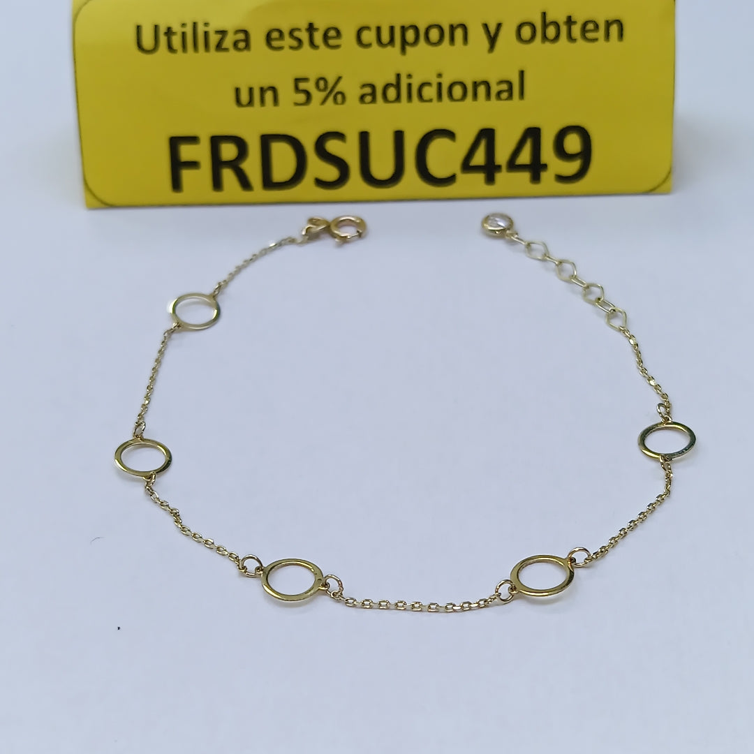PULSERAS DAMA ORO 10K 0.9 (NUEVO)