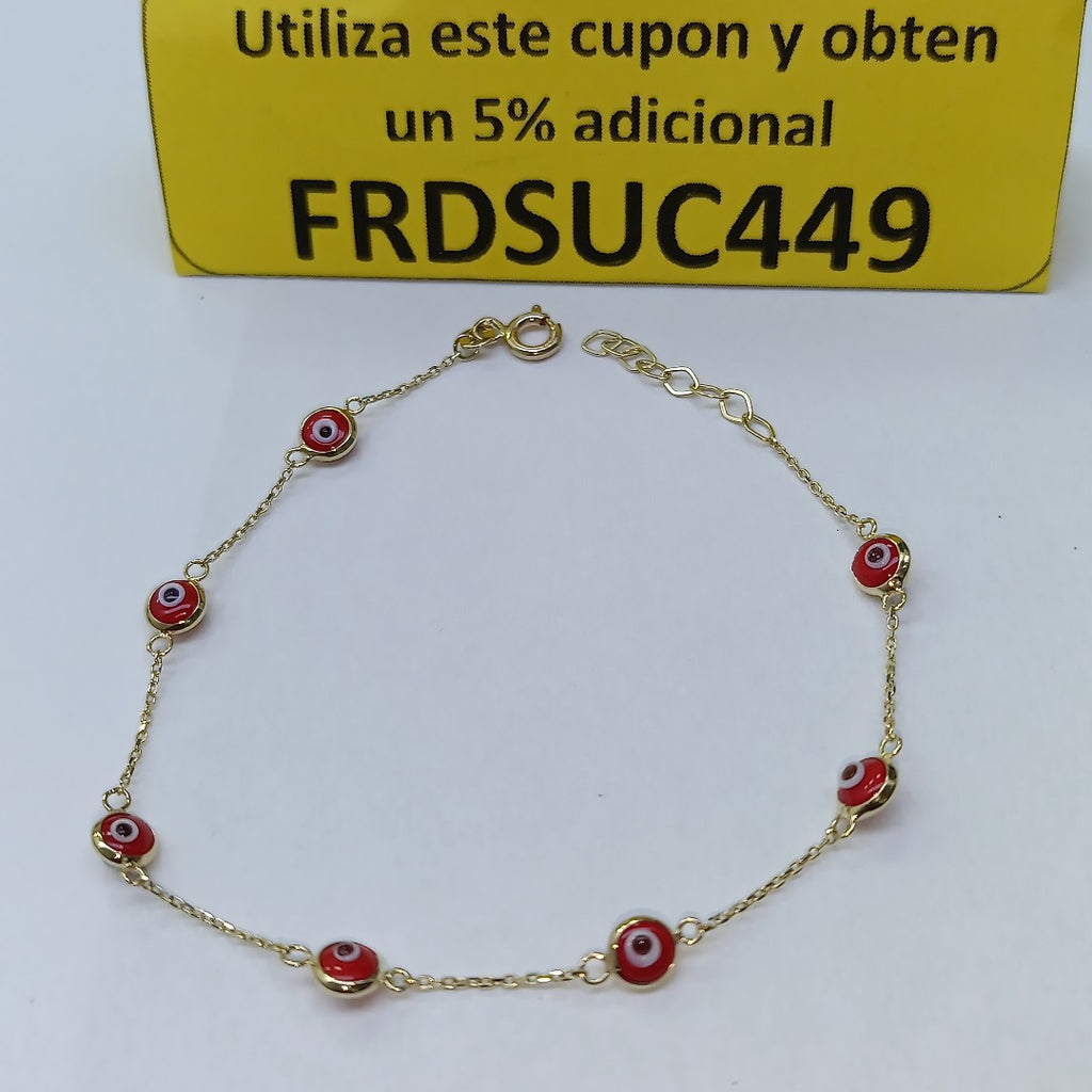 PULSERAS DAMA ORO 10K 1.2 (NUEVO)