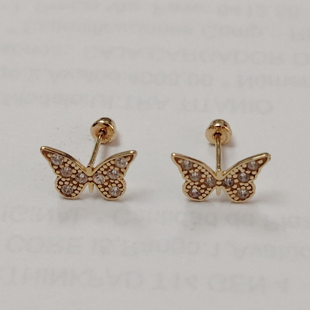 ARETES PAR ORO 14 K 0,50 GRMS (SEMINUEVO)