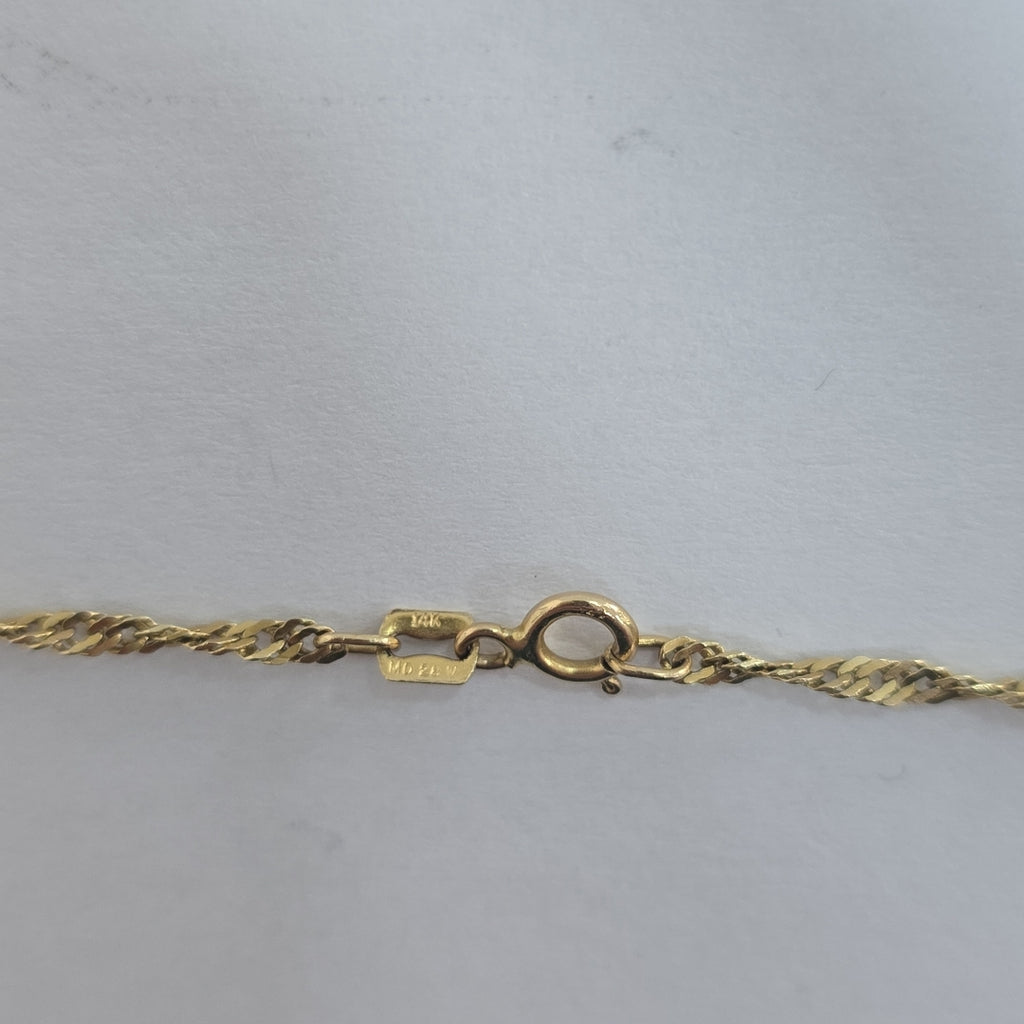 CADENA ORO 14 K 3.3 GRMS (SEMINUEVO)