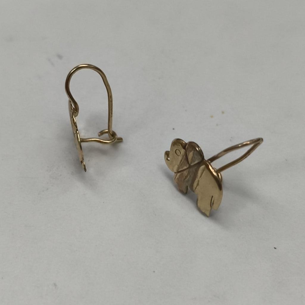 ARETES PAR ORO 10 K 1 GRMS (SEMINUEVO)