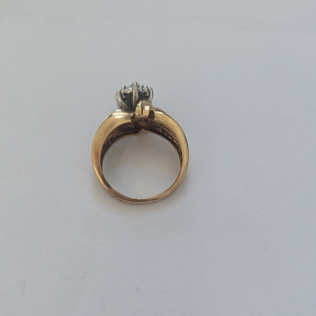 ANILLO ORO 10 K 6,50 GRMS (SEMINUEVO)