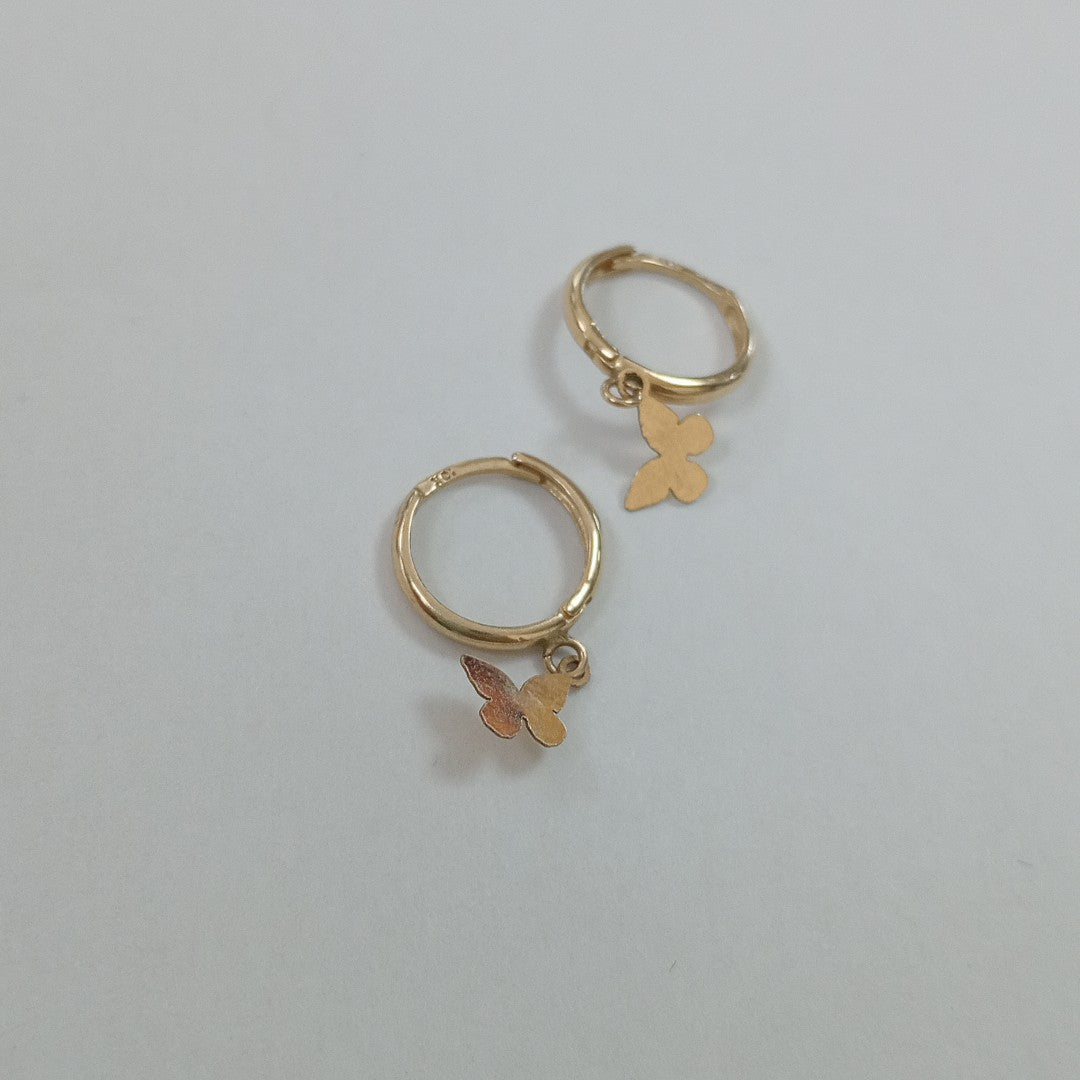 ARETES PAR ORO 10 K 1 GRMS (SEMINUEVO)