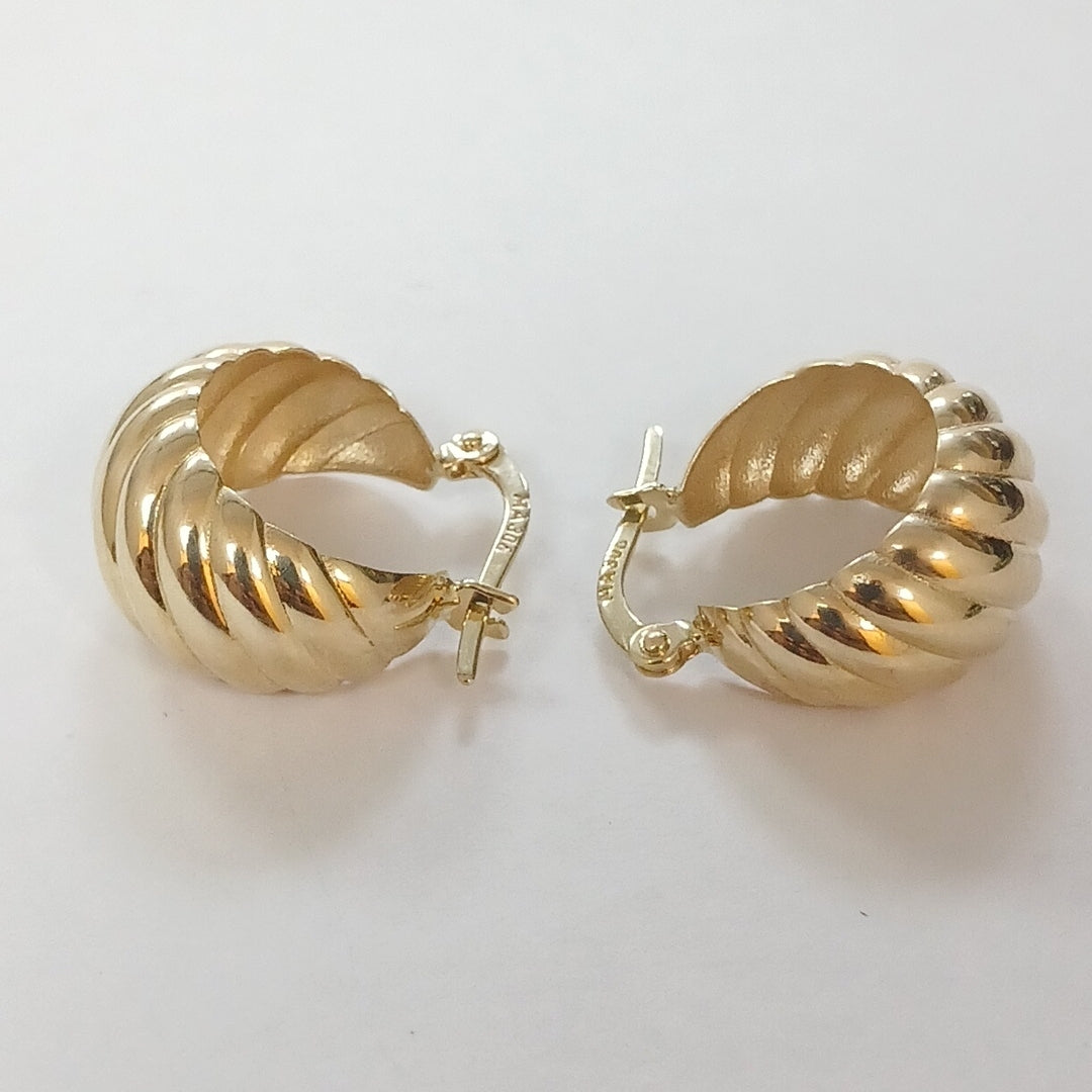 ARRACADAS ORO 14K 2.7 (NUEVO)