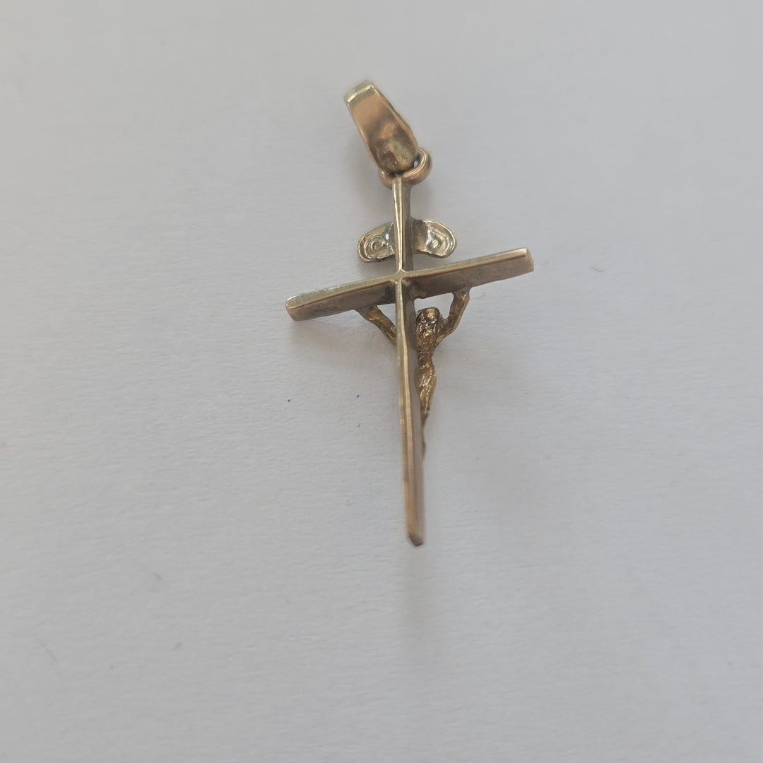 CRUCIFIJO ORO 8 K 1,10 GRMS (SEMINUEVO)