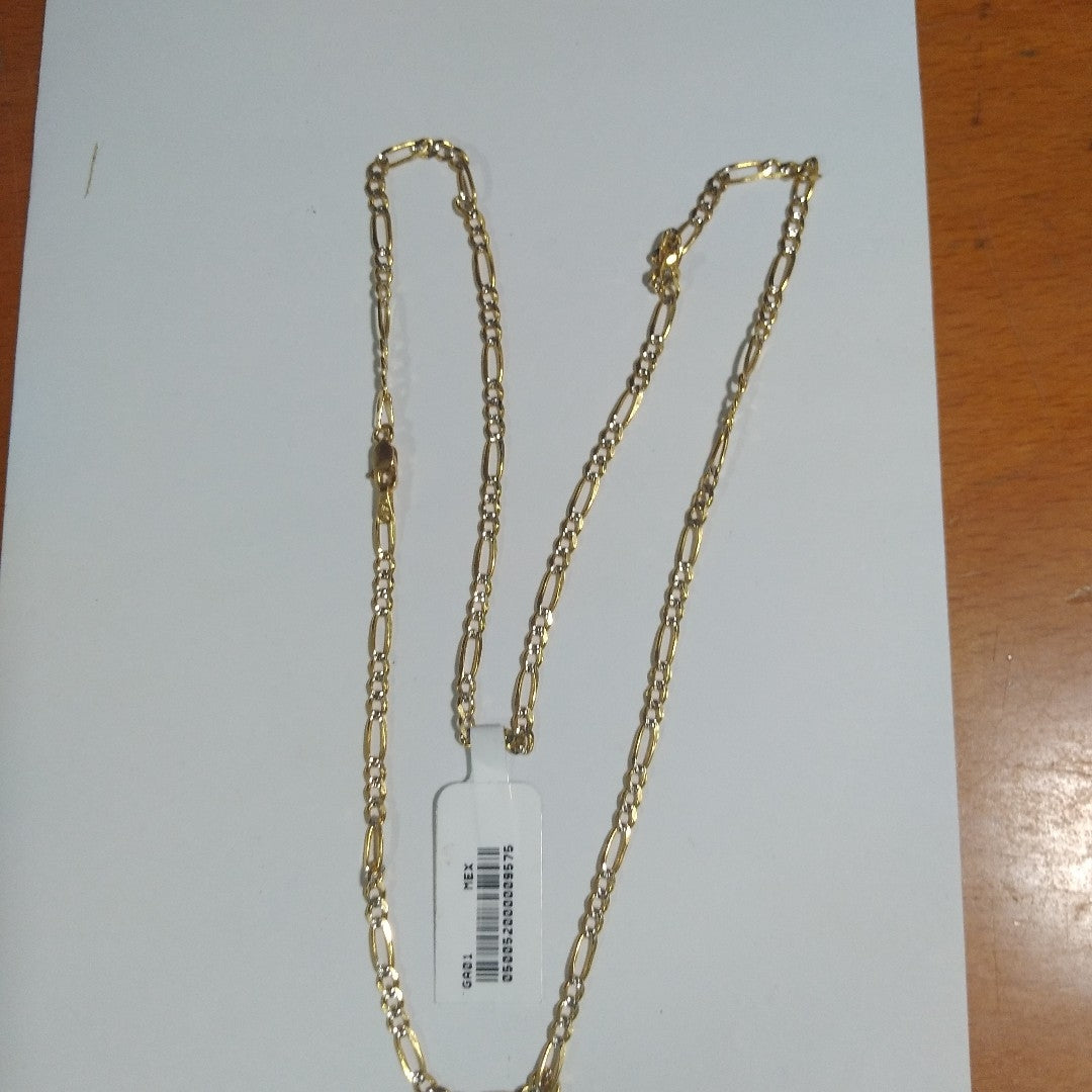CADENA TEJIDO 3X1 8.4G 55 CM 14K (NUEVO)