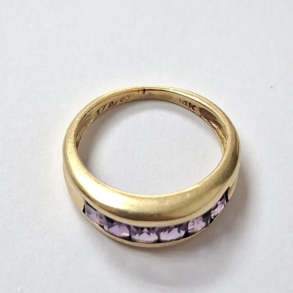 ANILLO ORO 14 K 3 GRMS (SEMINUEVO)