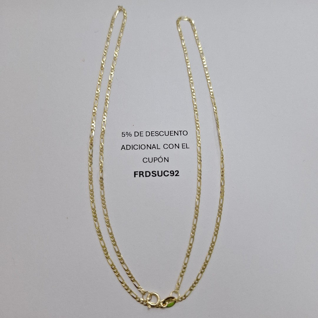 CADENAS CARTIER 3 1 AMARILLA ORO 14K 2.1 (NUEVO)
