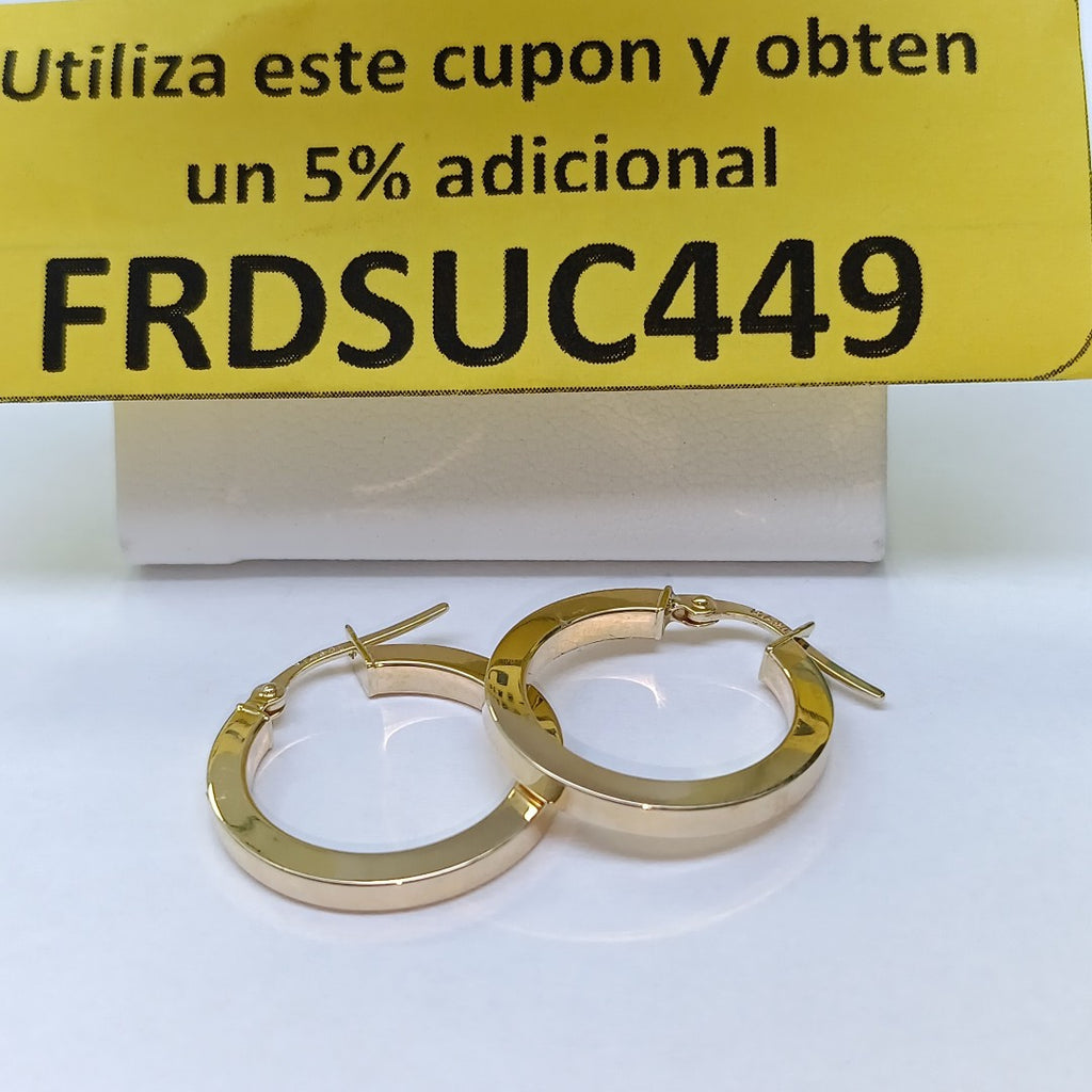 ARRACADAS ORO 14K 1.8 (NUEVO)