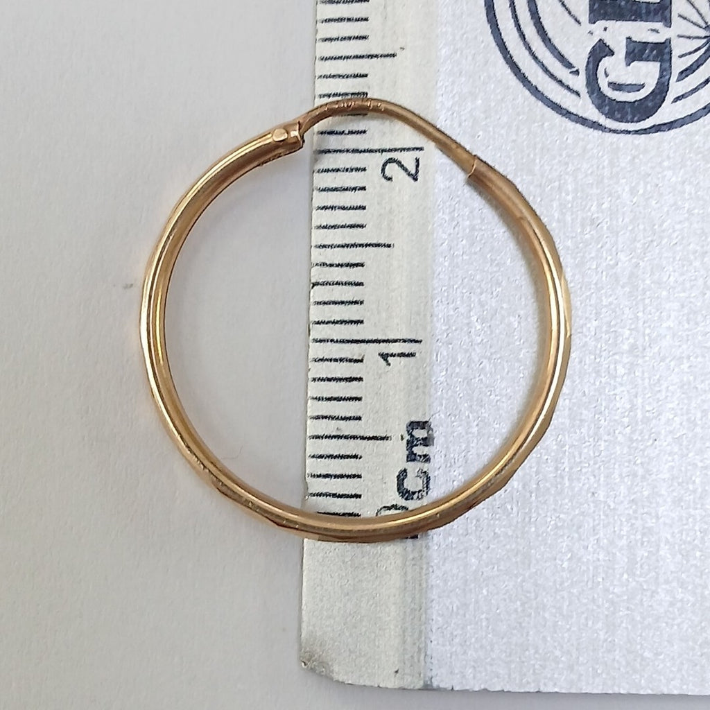 ARRACADAS PAR ORO 10 K 1.2 GRMS (SEMINUEVO)