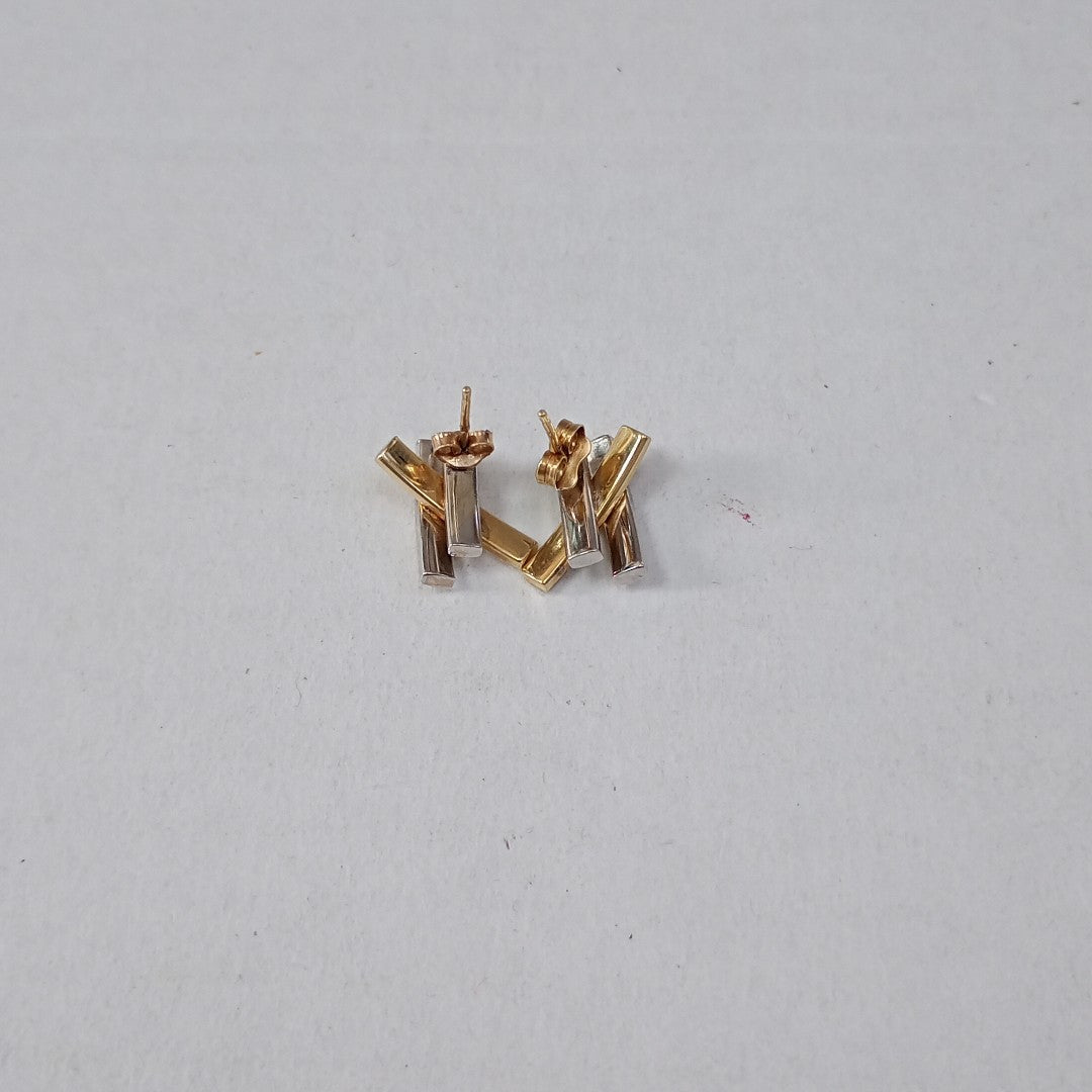 BROQUELES PAR ORO 14 K 1.8 GRMS (SEMINUEVO)