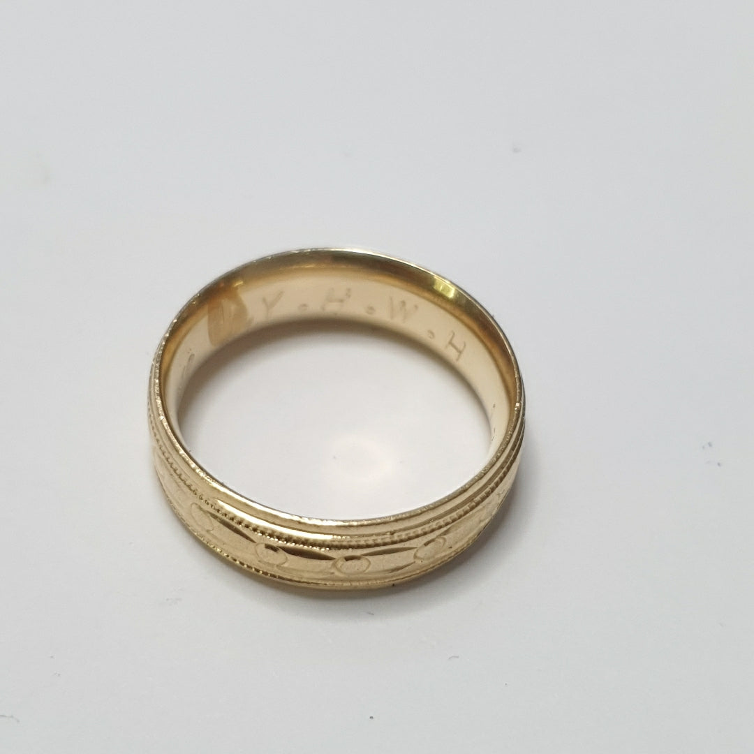 ARGOLLA ORO 14 K 3,40 GRMS (SEMINUEVO)