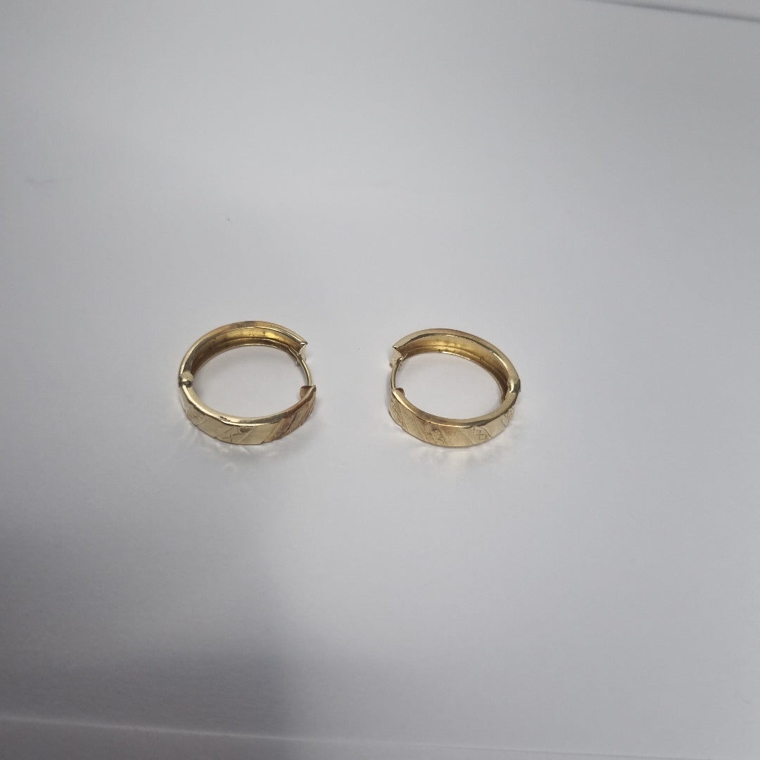 ARRACADAS PAR ORO 14 K 2.2 GRMS (SEMINUEVO)