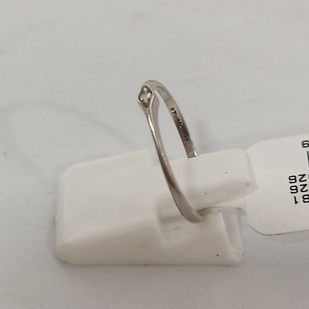 ANILLO ORO BLANCO 14 K 0,70 GRMS (SEMINUEVO)