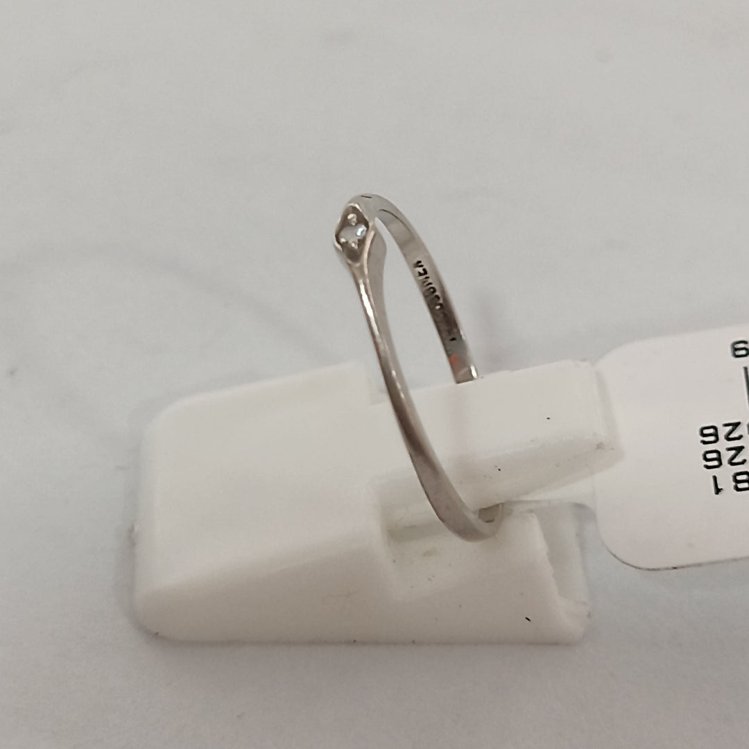 ANILLO ORO BLANCO 14 K 0,70 GRMS (SEMINUEVO)