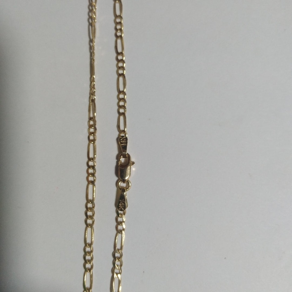 CADENA TEJIDO 3X1 5.2G 55 CM 14K (NUEVO)