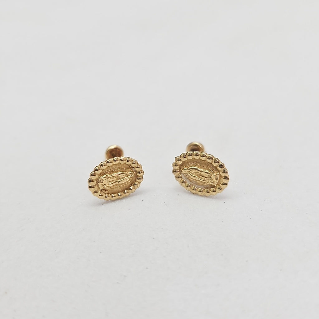 ARETES PAR ORO 10 K 0.7 GRMS (SEMINUEVO)