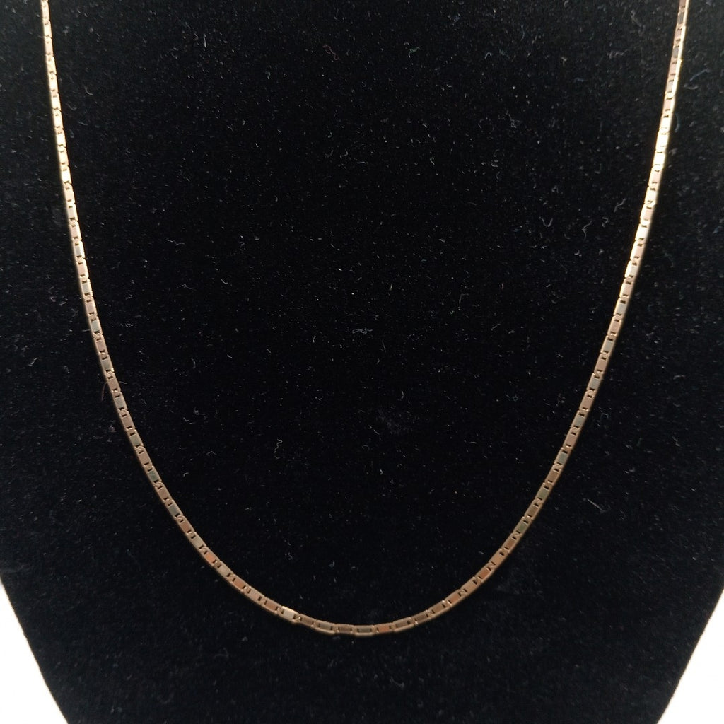 CADENA ORO COMBINADO 10 K 1,60 GRMS (SEMINUEVO)