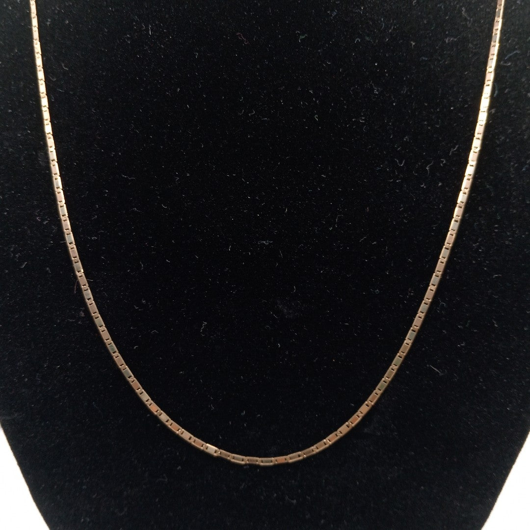 CADENA ORO COMBINADO 10 K 1,60 GRMS (SEMINUEVO)