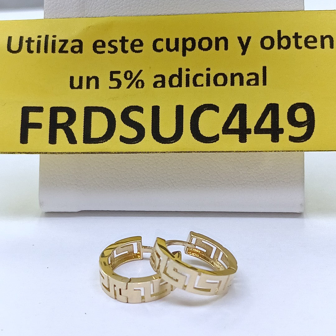 HUGGIES ORO 14K 2.1 (NUEVO)