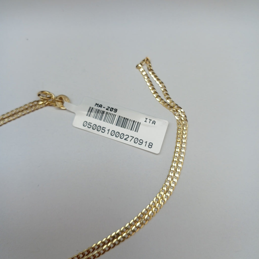 CADENAS BARBADA AMARILLA ORO 14K 2 (NUEVO)