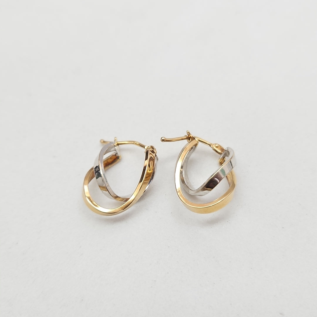 ARETES PAR ORO 10 K 1.5 GRMS (SEMINUEVO)