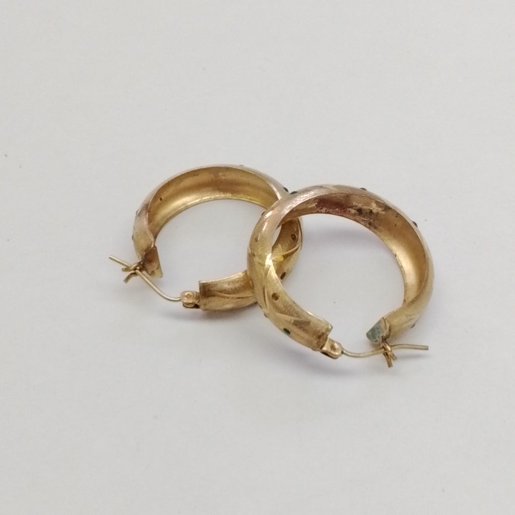 ARRACADAS PAR ORO 10 K 3.4 GRMS (SEMINUEVO)