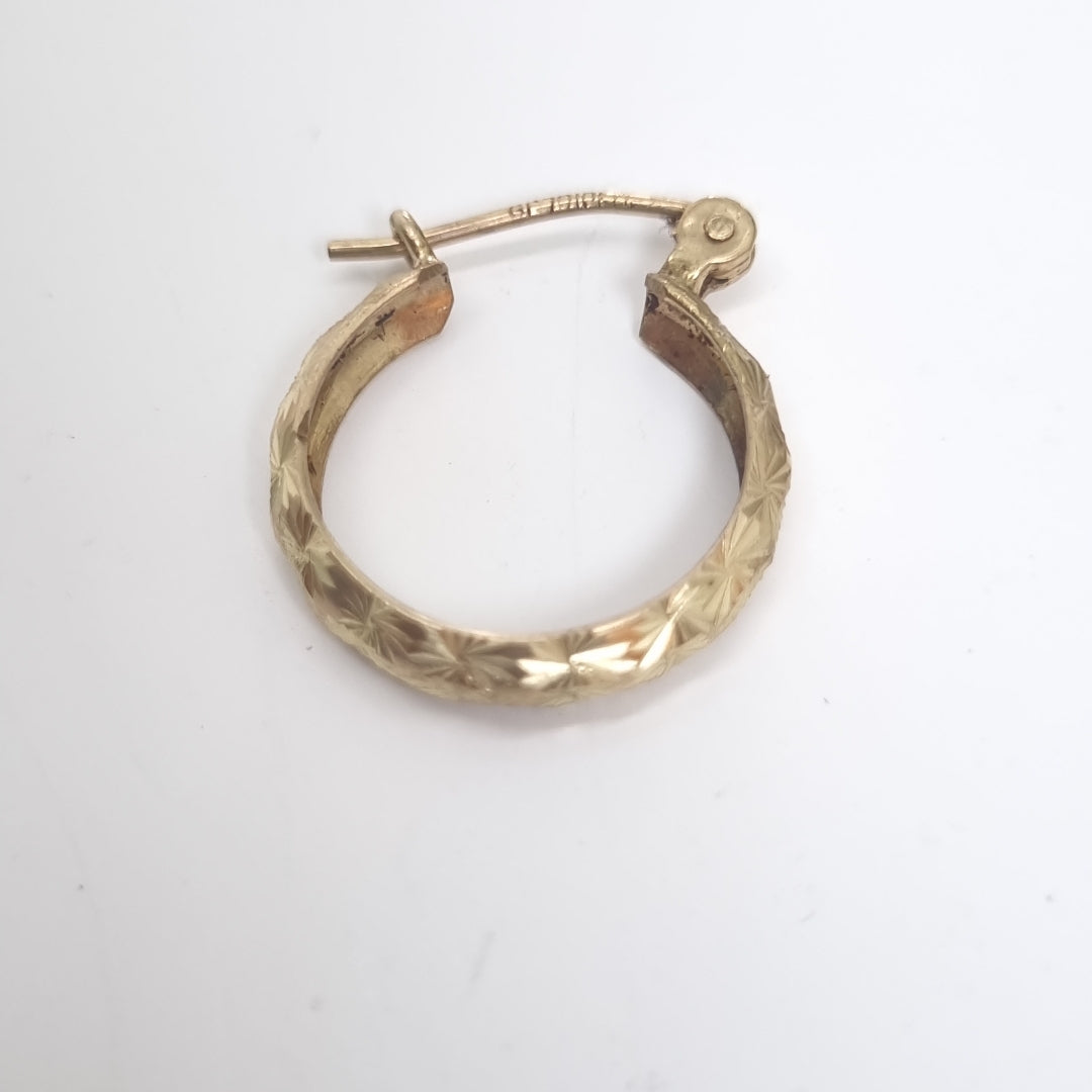 ARRACADAS PAR ORO 10 K 1,70 GRMS (SEMINUEVO)