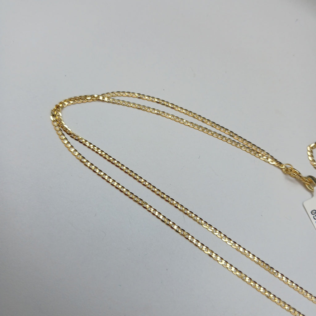 CADENAS BARBADA AMARILLA ORO 14K 2.2 (NUEVO)