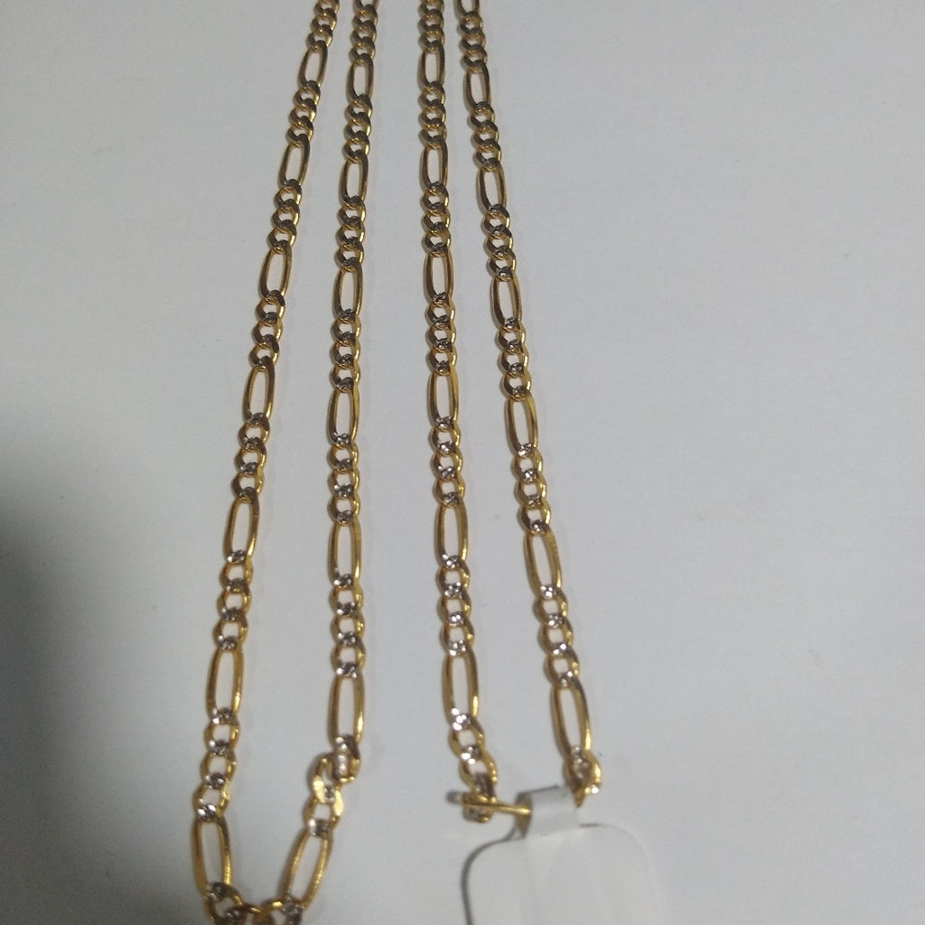 CADENA TEJIDO 3X1 8.3G 55 CM 14K (NUEVO)