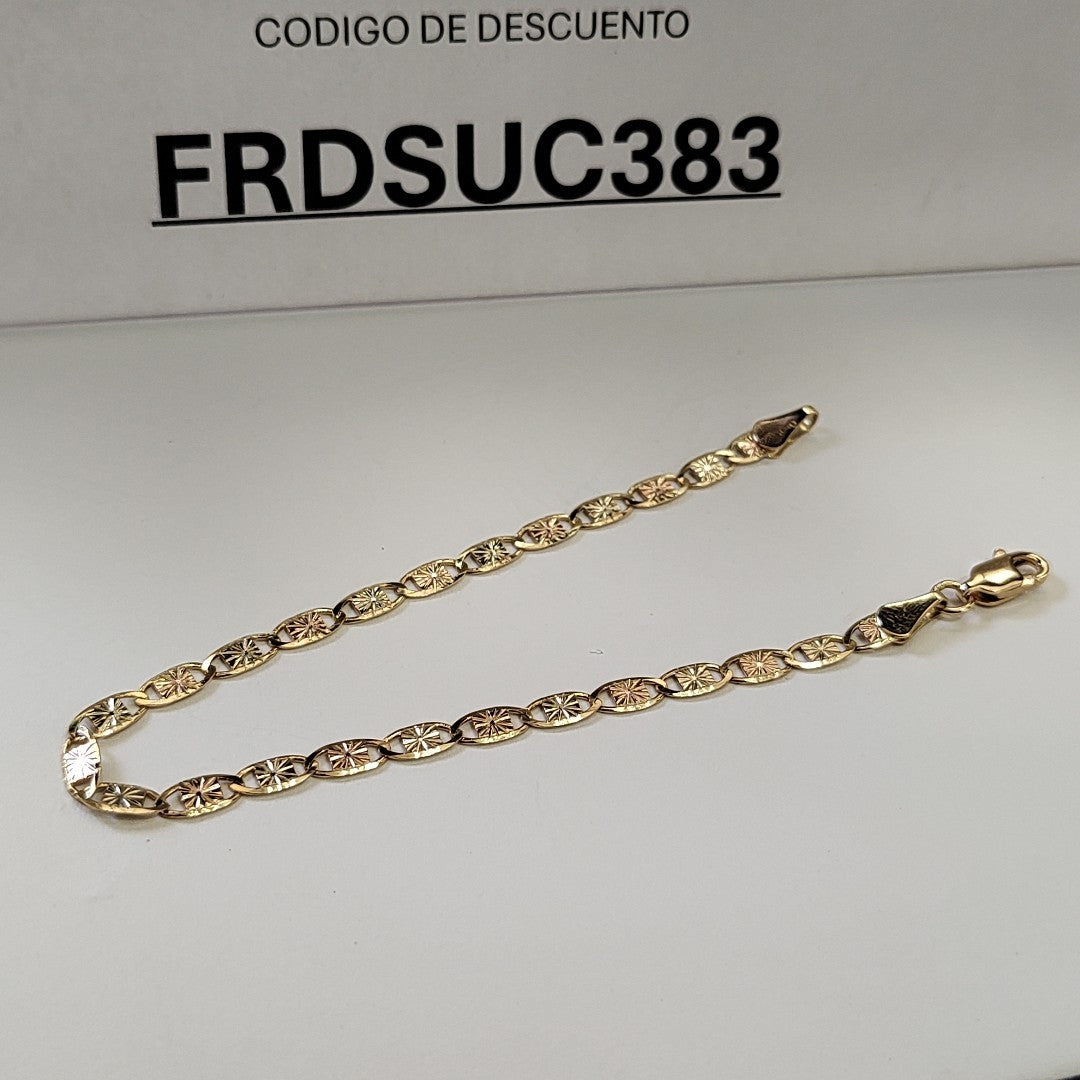 PULSERA GUCHI 14K 18 CM 3.1 GR (NUEVO)