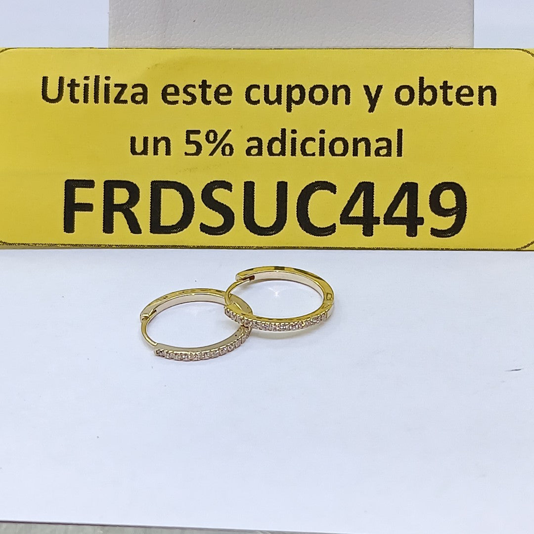 HUGGIES ORO 14K 1.4 (NUEVO)