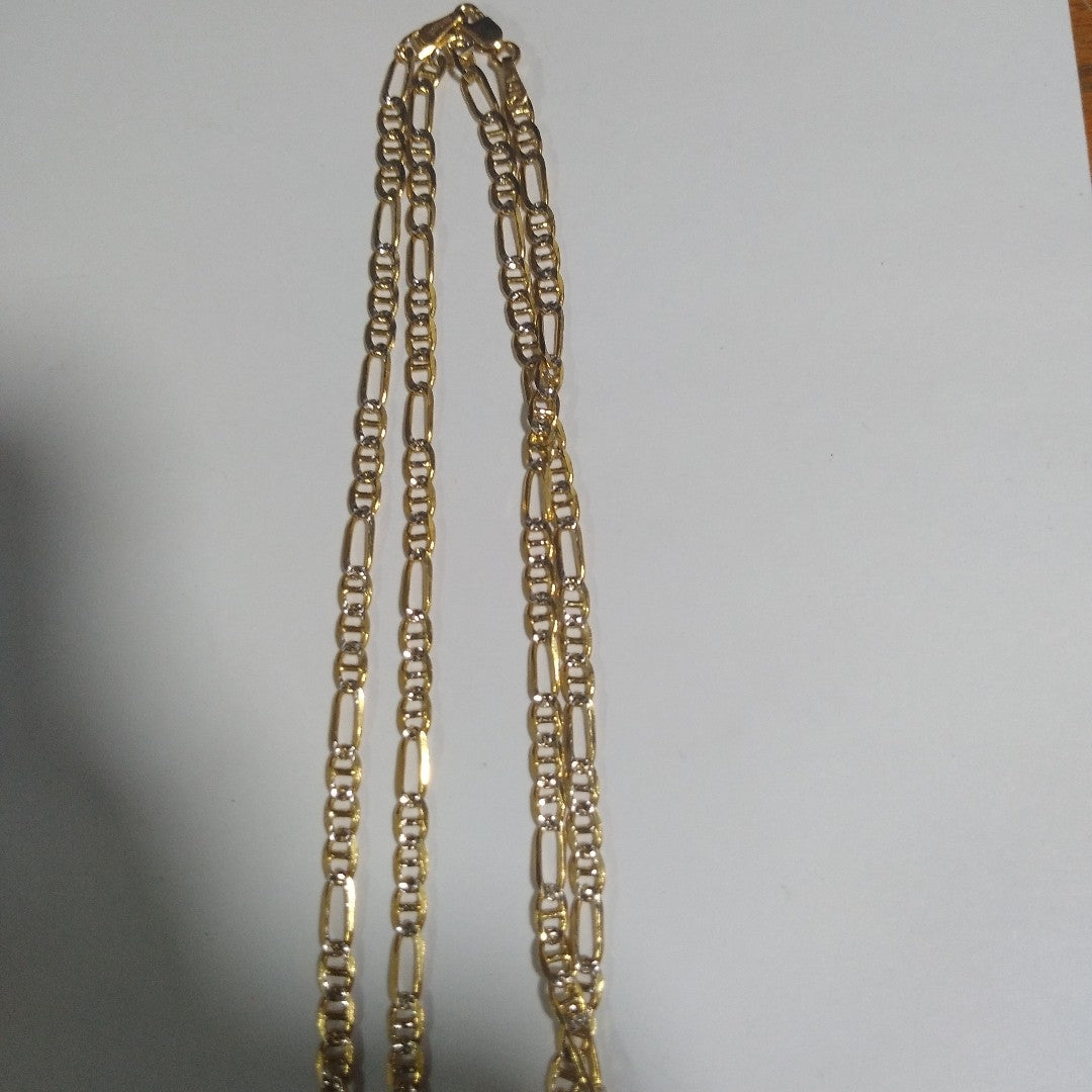 CADENA TEJIDO 3X1 8.3G 55 CM 14K (NUEVO)