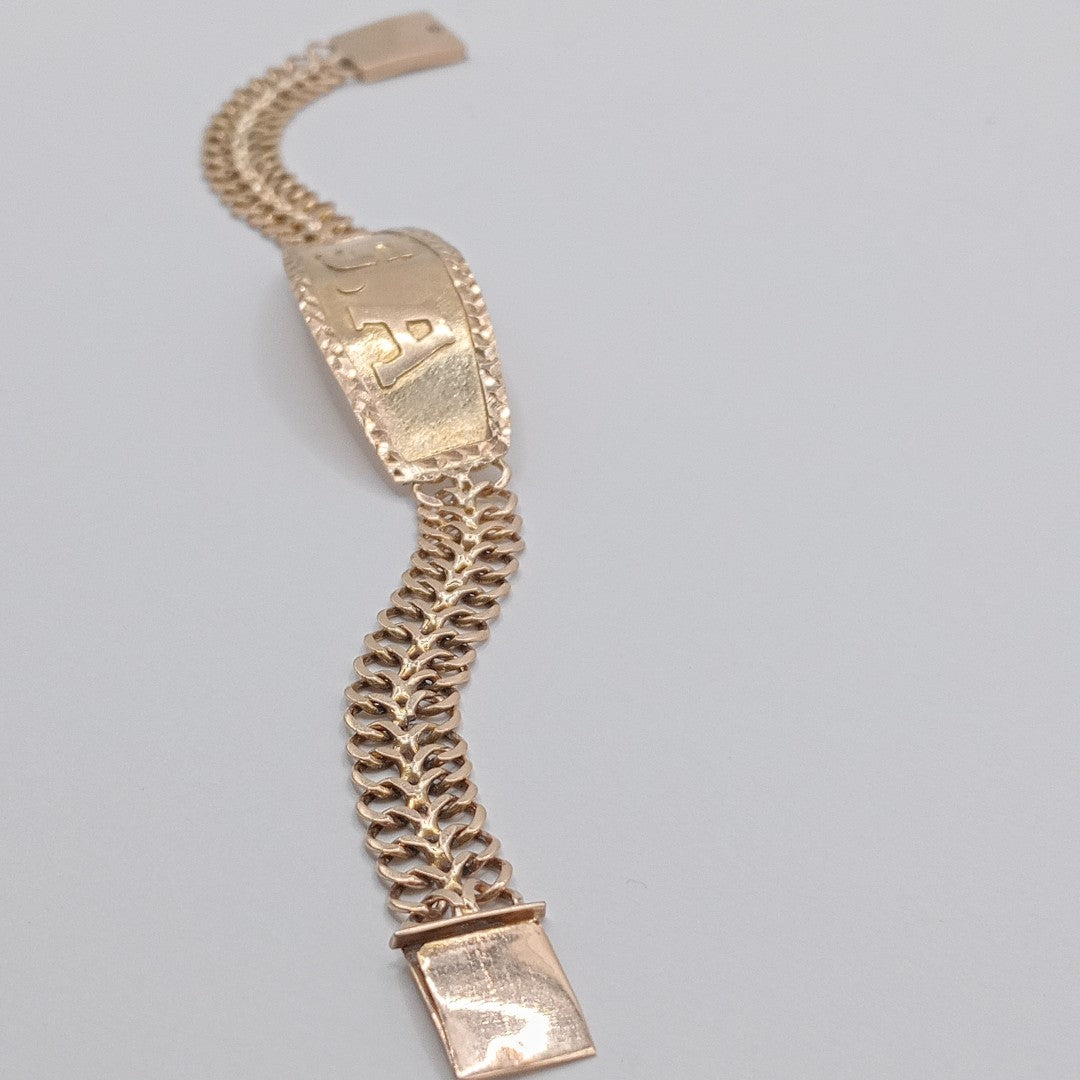 ESCLAVA ORO 10 K 10.6 GRMS (SEMINUEVO)