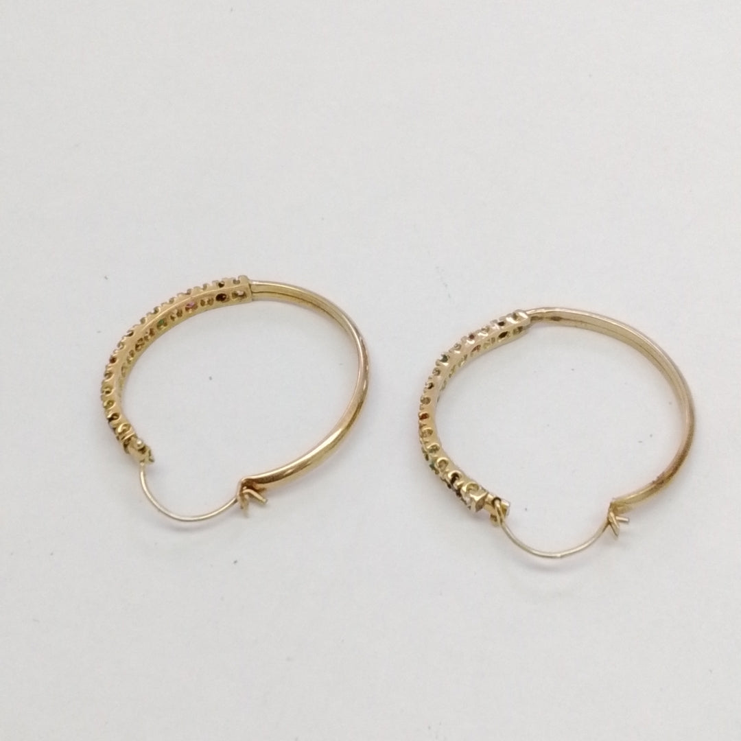 ARETES PAR ORO 8 K 3.8 GRMS (SEMINUEVO)