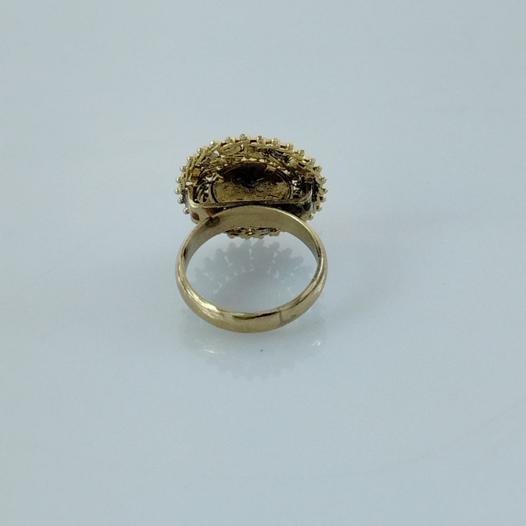 K1 6.2 GRMS 14 K IDENTIFICACIÓN ANILLITO MATERIALES ORO CANTIDAD DE P (SEMINUEVO)